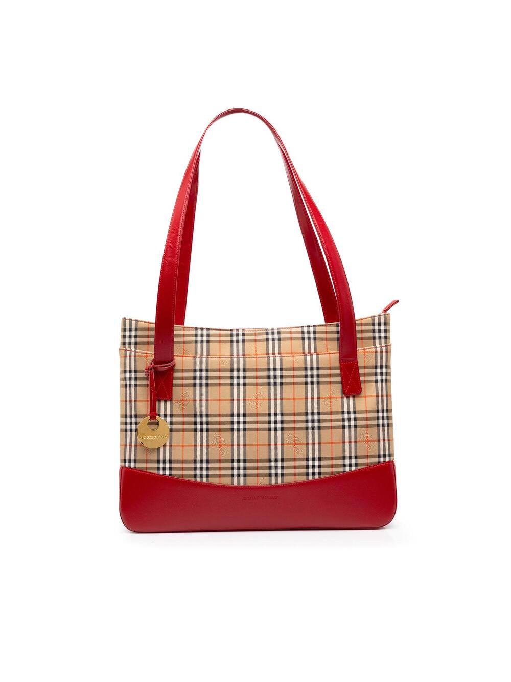 Burberry Haymarket Check Canvas Tote #362717B53B